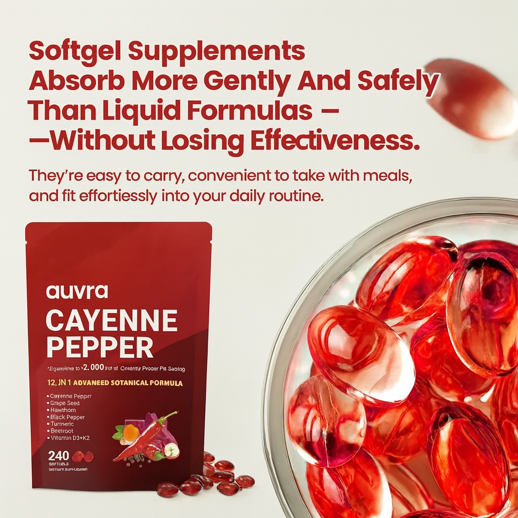 Cayenne Pepper Softgels