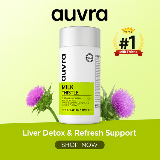 Auvra™ Milk Thistle Liver Detox & Colon Cleanse