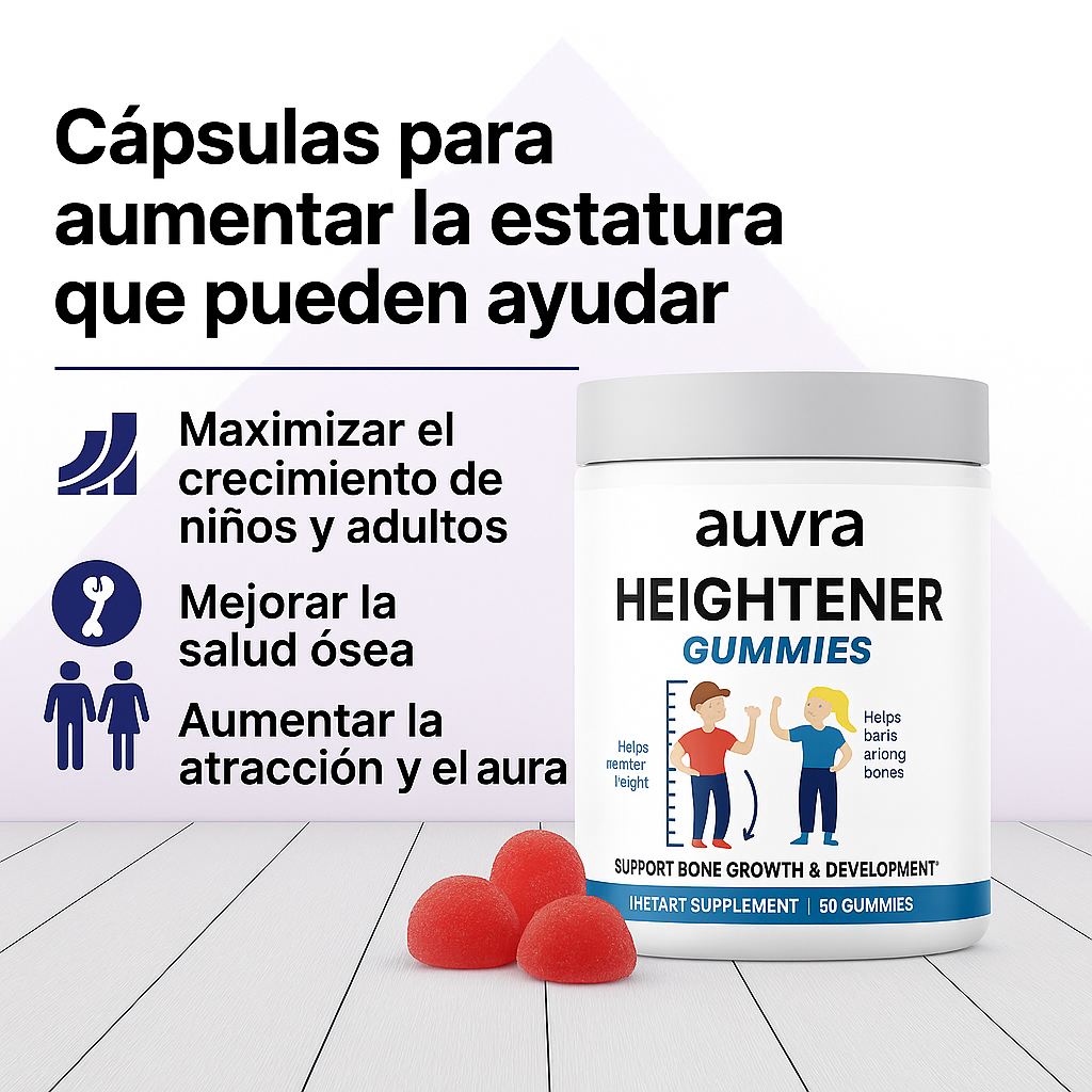 Auvra™ - Natural Height Growth Gummies