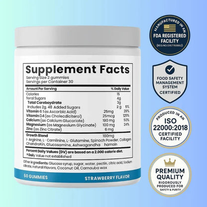 Auvra™ - Natural Height Growth Gummies